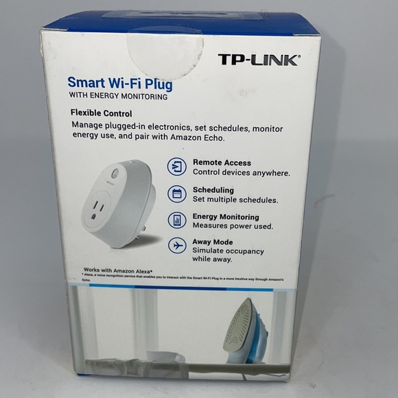 New TP-Link HS110 Smart Wi-Fi Plug w/Energy Monitoring-Works With Alexa - Picture 4 of 6